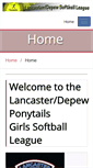 Mobile Screenshot of lancasterdepewponytails.com